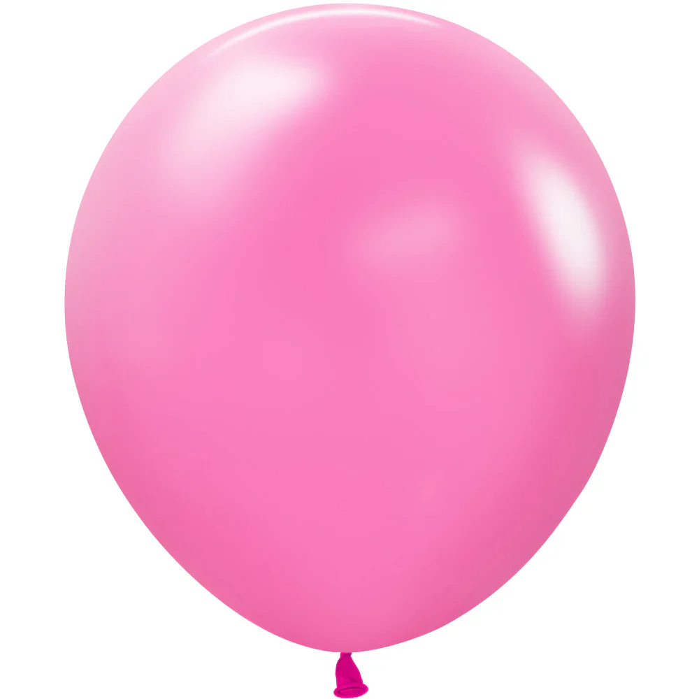 Sempertex 18" Neon Magenta Latex Balloons (25ct)