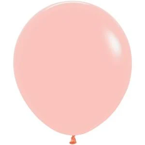Sempertex 18" Pastel Matte Melon Latex Balloons (25ct)