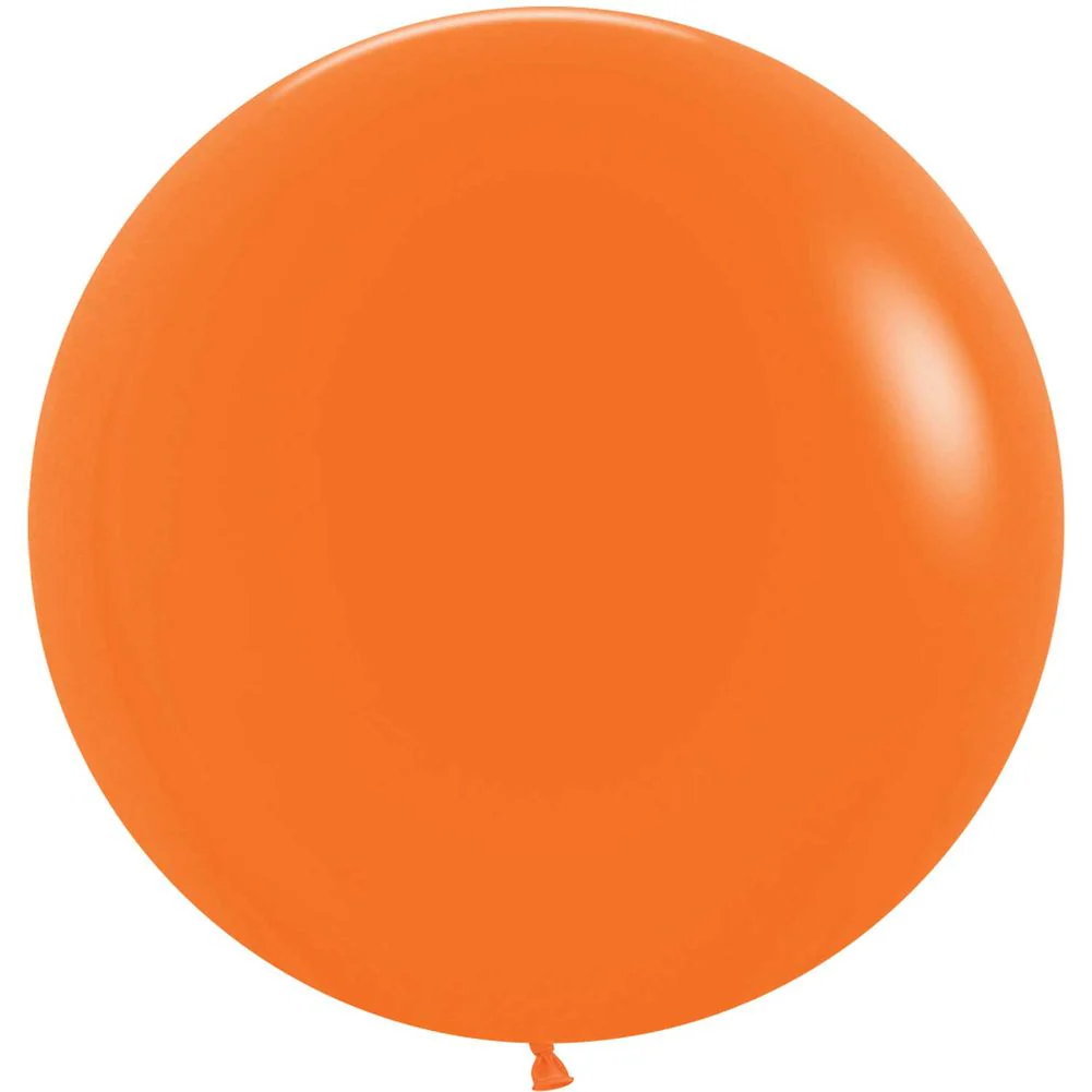 Sempertex 24" Fashion Orange Latex Balloons (10ct)