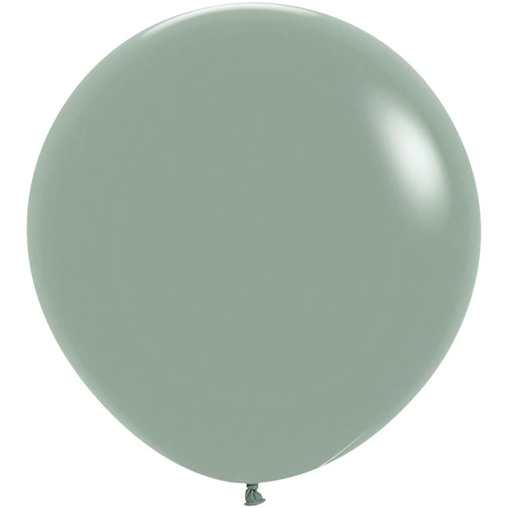 Sempertex 24" Pastel Dusk Laurel Green Latex Balloons (10ct)