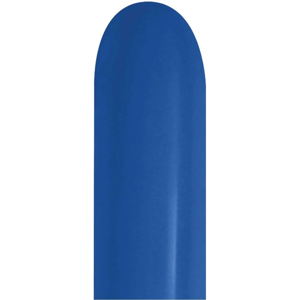 Sempertex 260 Crystal Blue Latex Balloons (50ct)