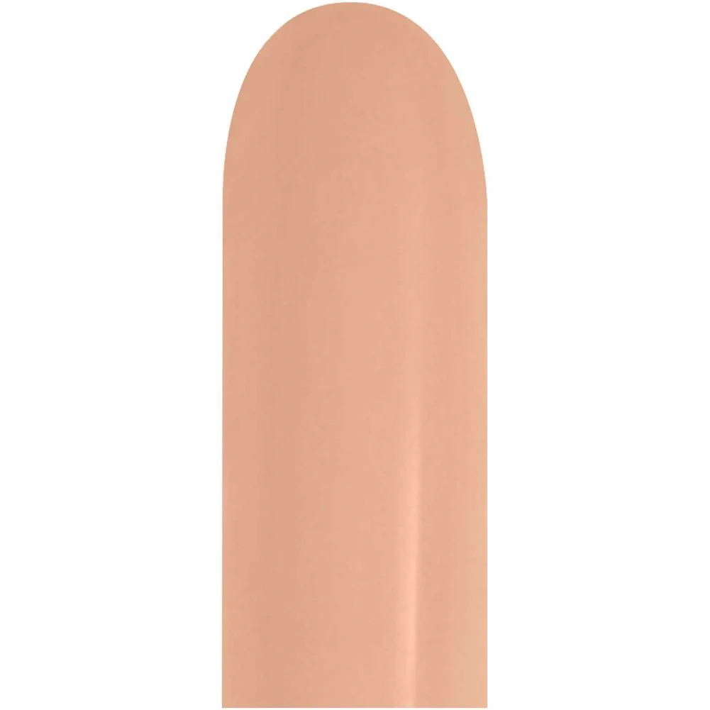 Sempertex 260 Deluxe Peach Blush Latex Balloons (50ct)