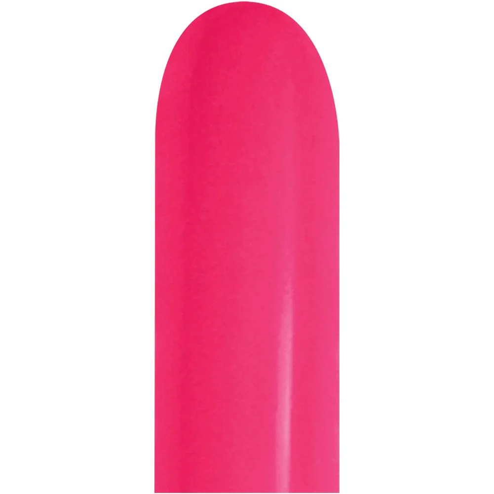 Sempertex 260 Deluxe Raspberry Latex Balloons (50ct)