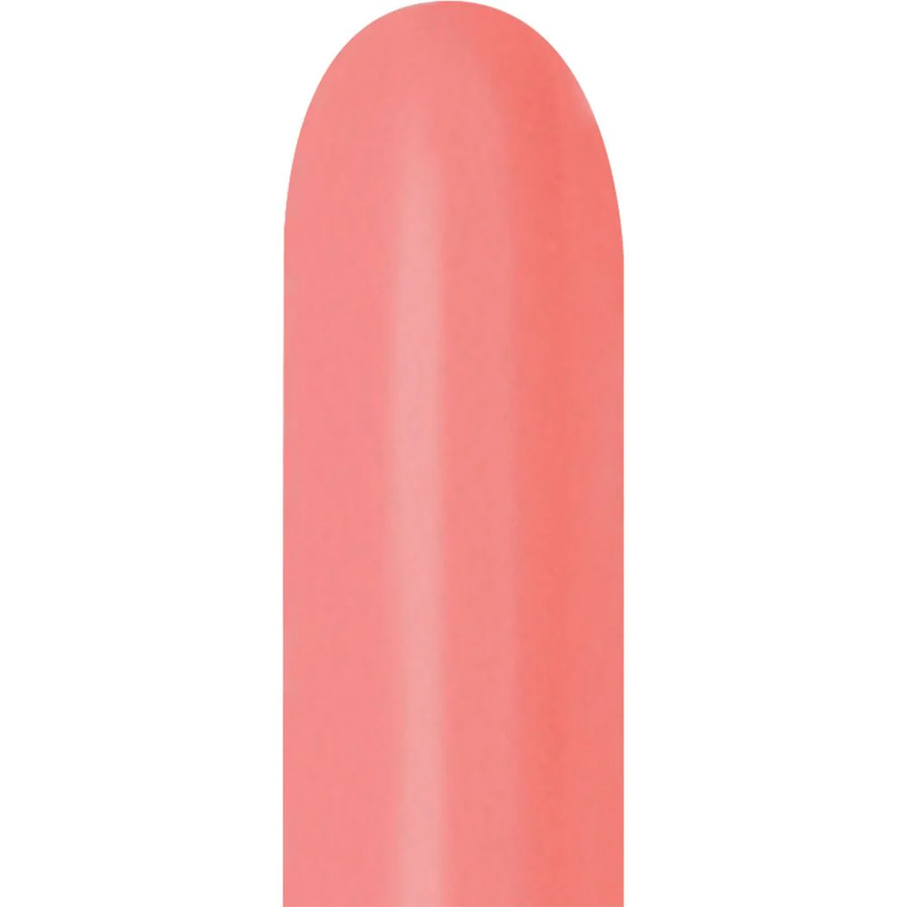 Sempertex 260 Deluxe Tropical Coral Latex Balloons (50ct) - Image 2