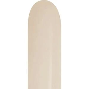 Sempertex 260 Deluxe White Sand Latex Balloons (50ct)