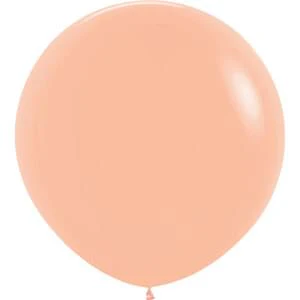 Sempertex 3' Deluxe Peach-Blush Latex Balloons (2ct)
