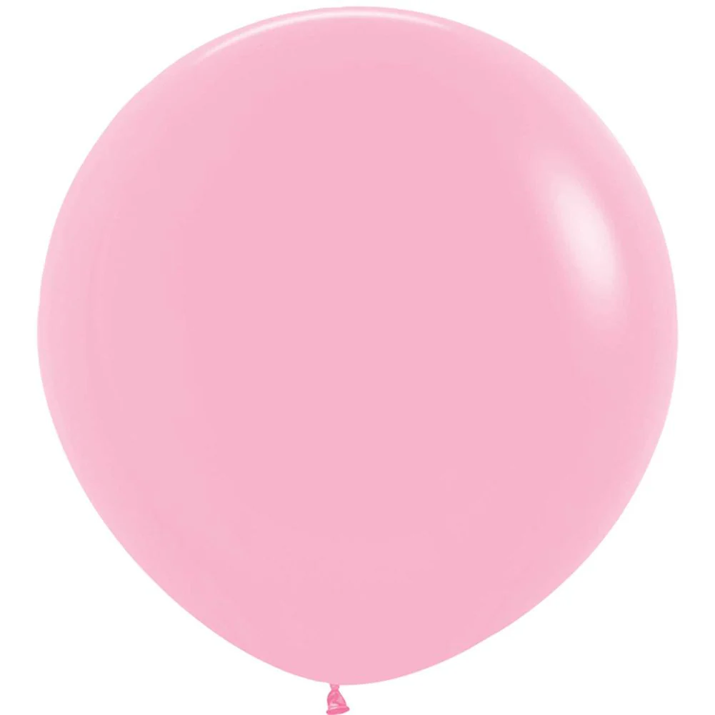 Sempertex 3' Fashion Bubble Gum Pink Latex Balloons (2ct)