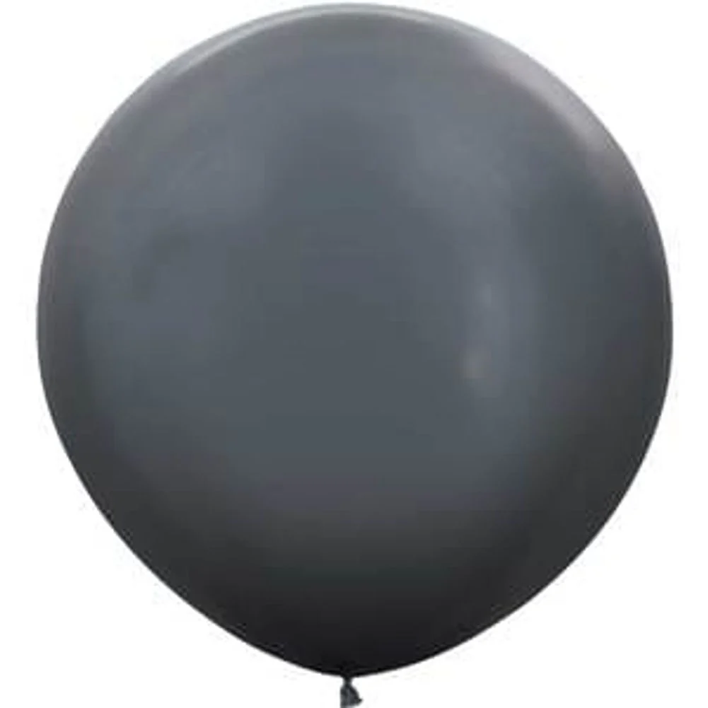 Sempertex 3' Metallic Graphite Latex Balloons (2ct)