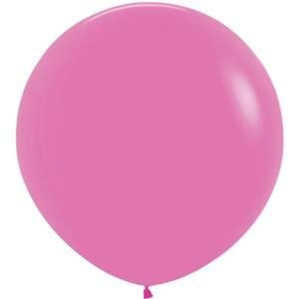 Sempertex 3' Neon Pink Latex Balloons (2ct)