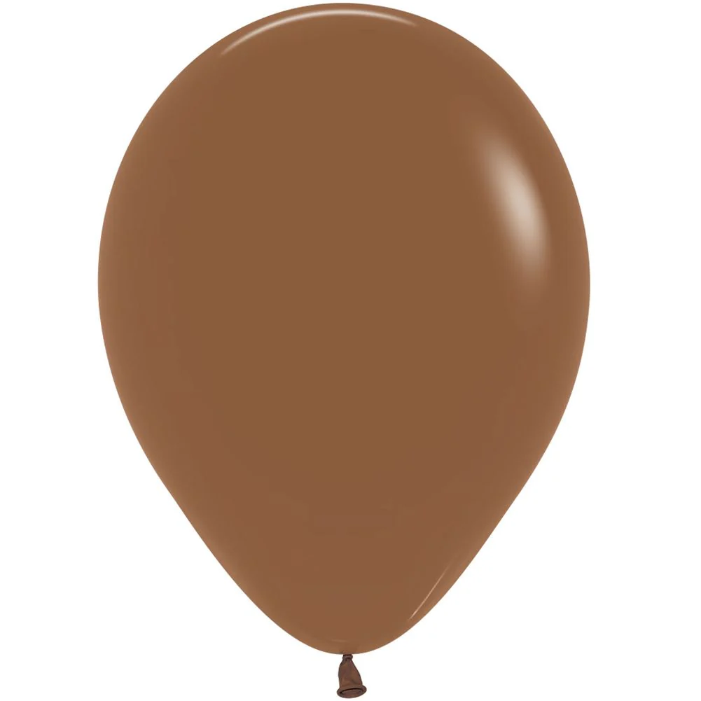 Sempertex 5" Deluxe Coffee Latex Balloons (100ct)