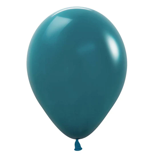 Sempertex 5" Deluxe Deep Teal Latex Balloons (100ct)