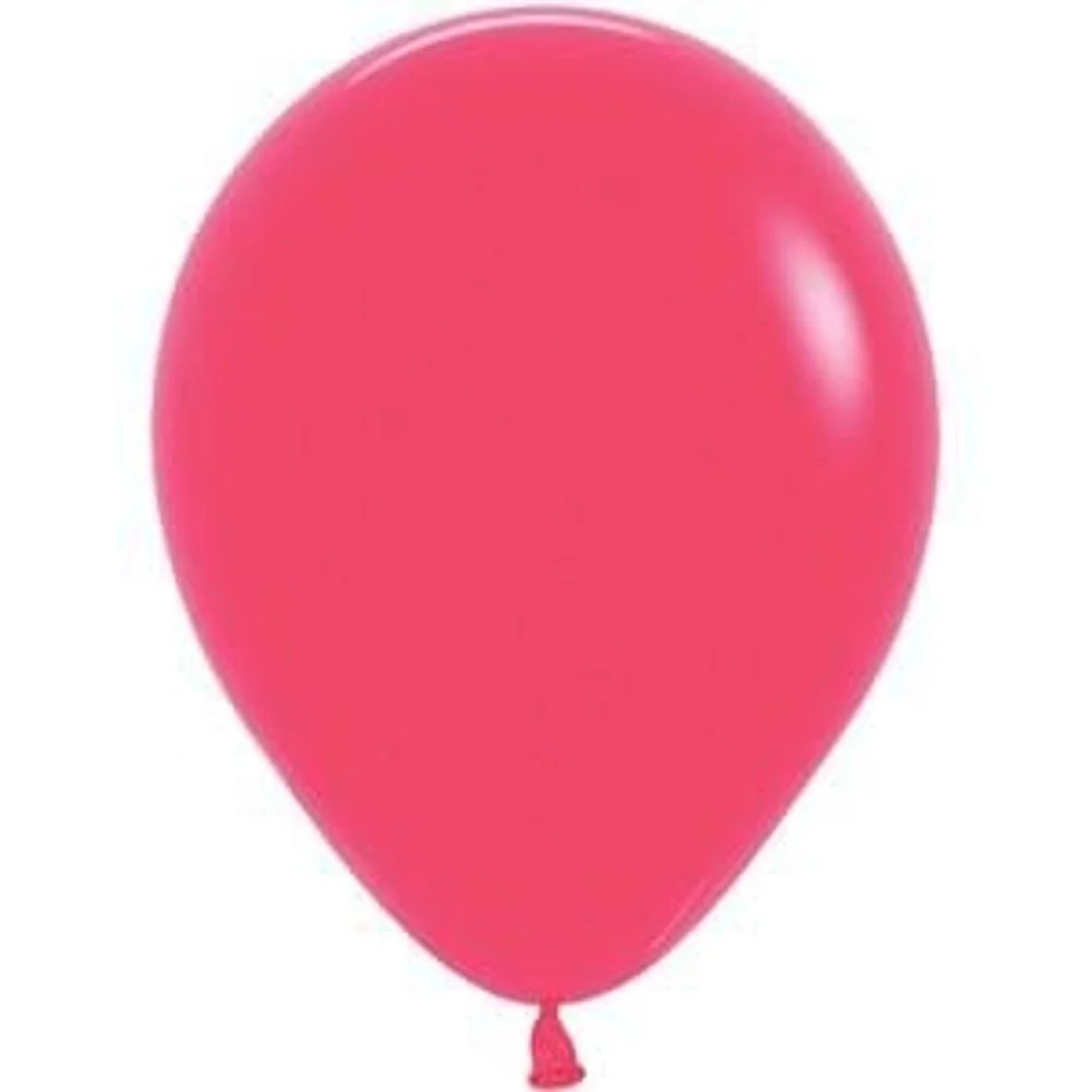 Sempertex 5" Deluxe Raspberry Latex Balloons (100ct)