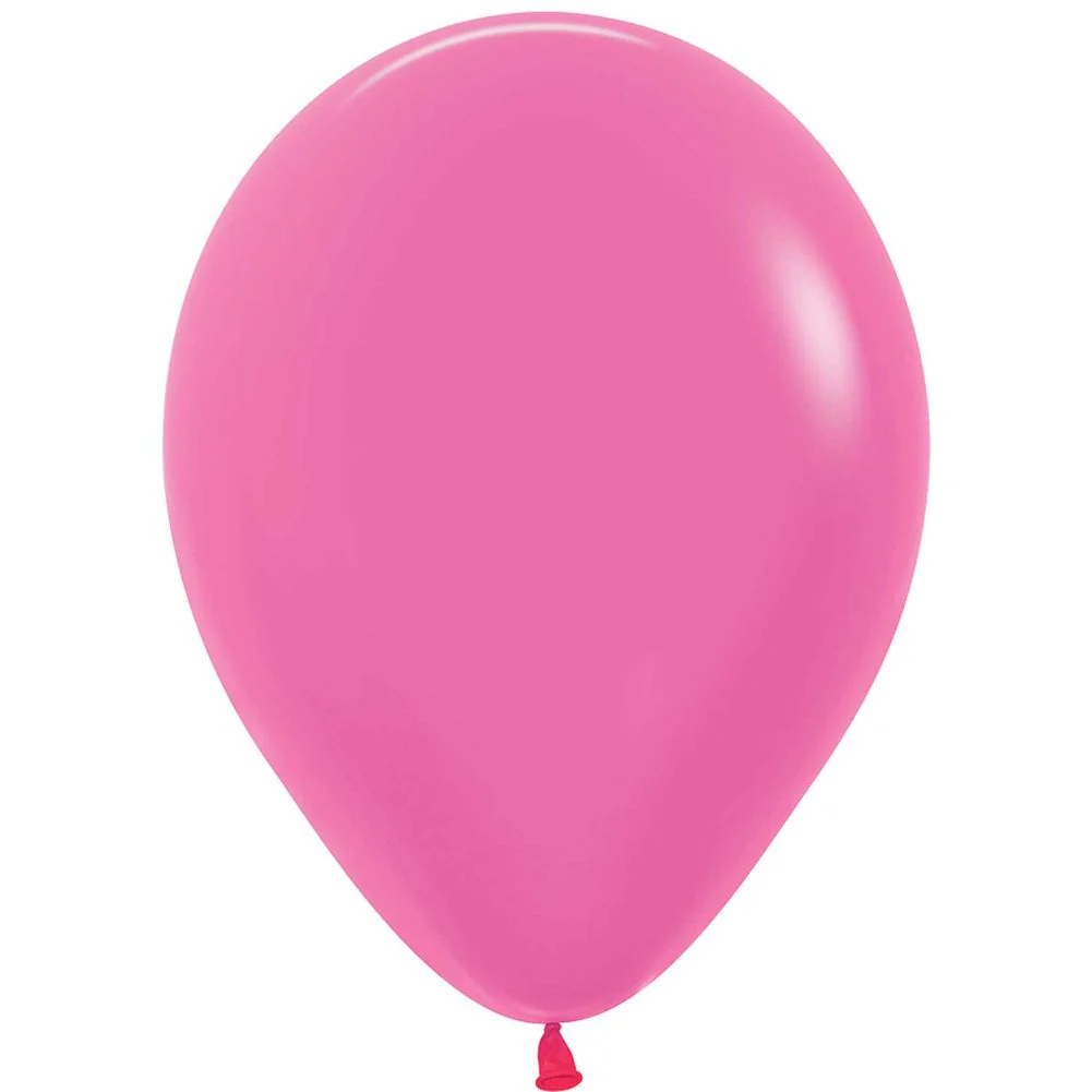 Sempertex 5" Neon Magenta Latex Balloons (100ct)