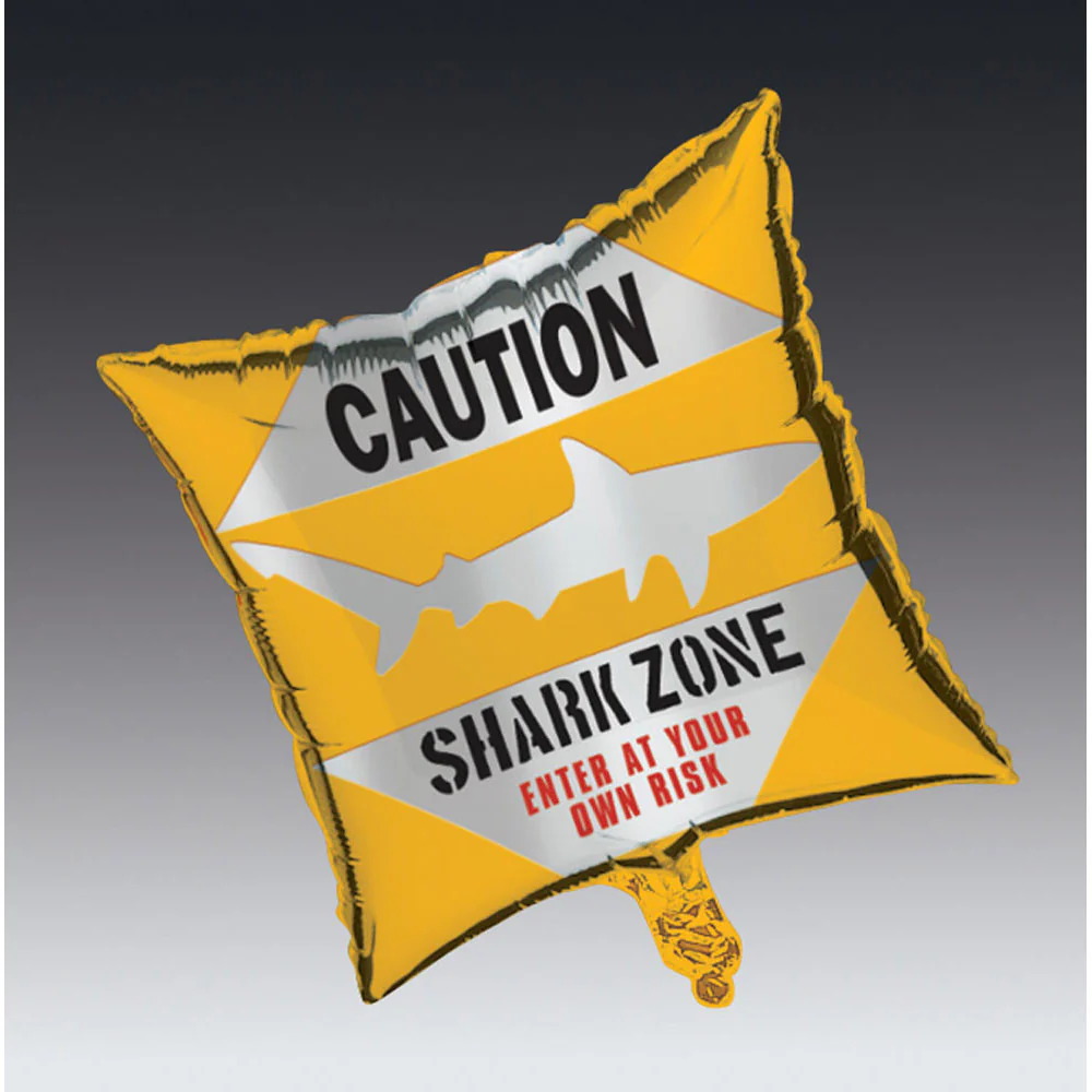 Shark Splash Foil Balloon