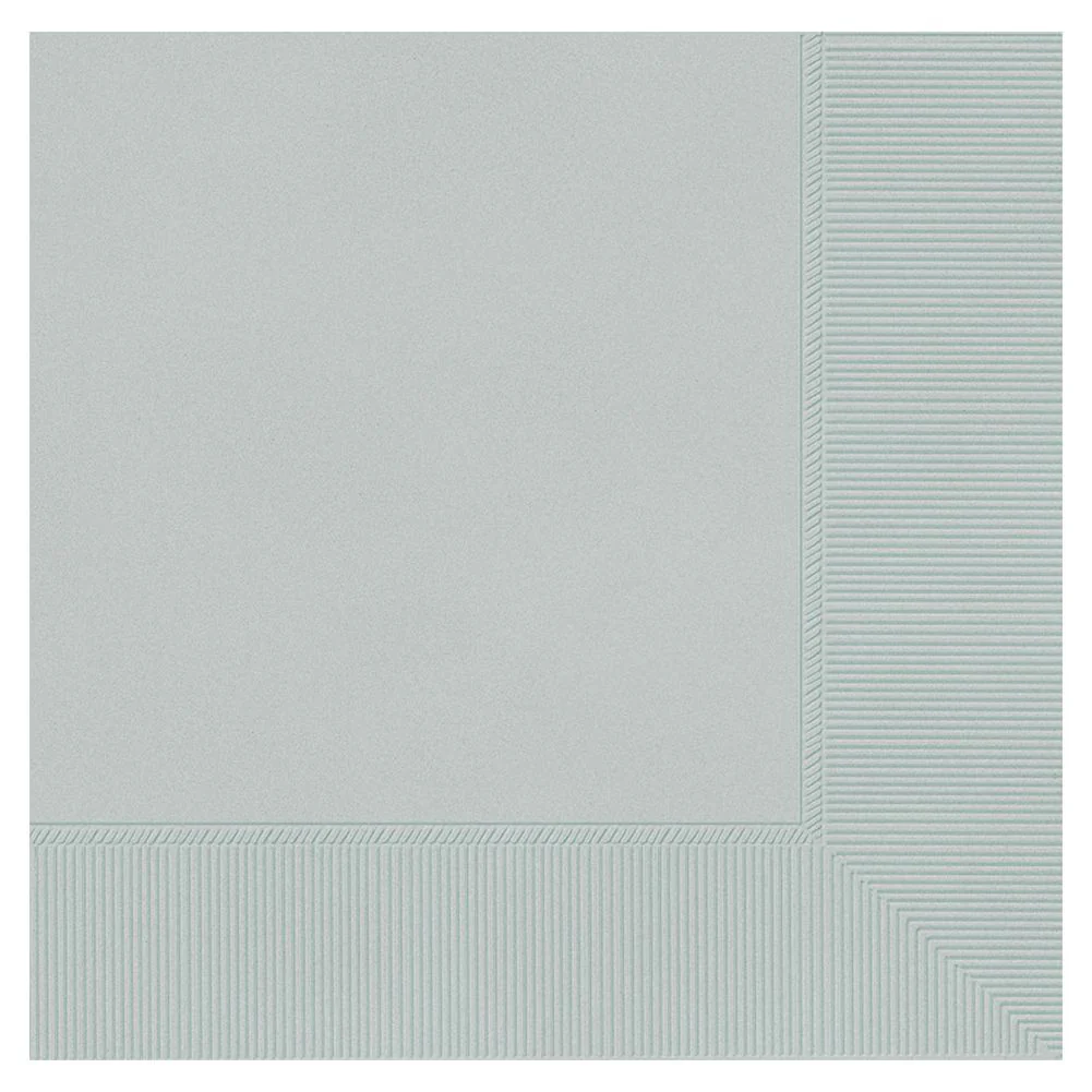 Silver Dinner Napkins (20ct)