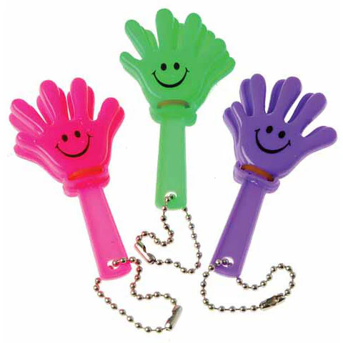 Smile Handclapper Keychains