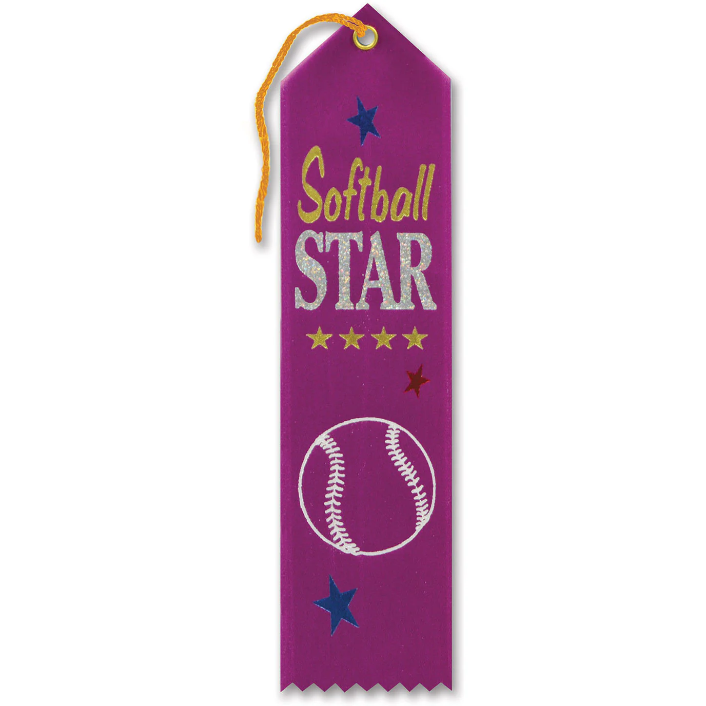 Softball Star Award Ribbon