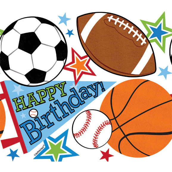 Sports Party Tablecover