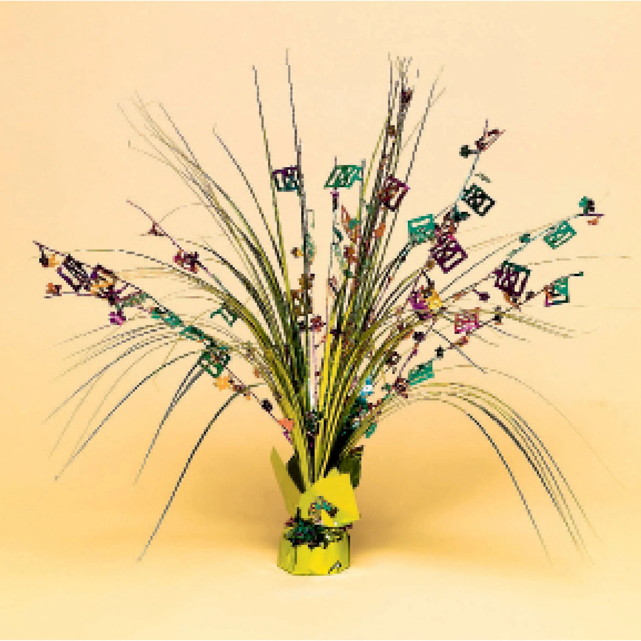 Tiki Foil Centerpiece Spray (1ct)