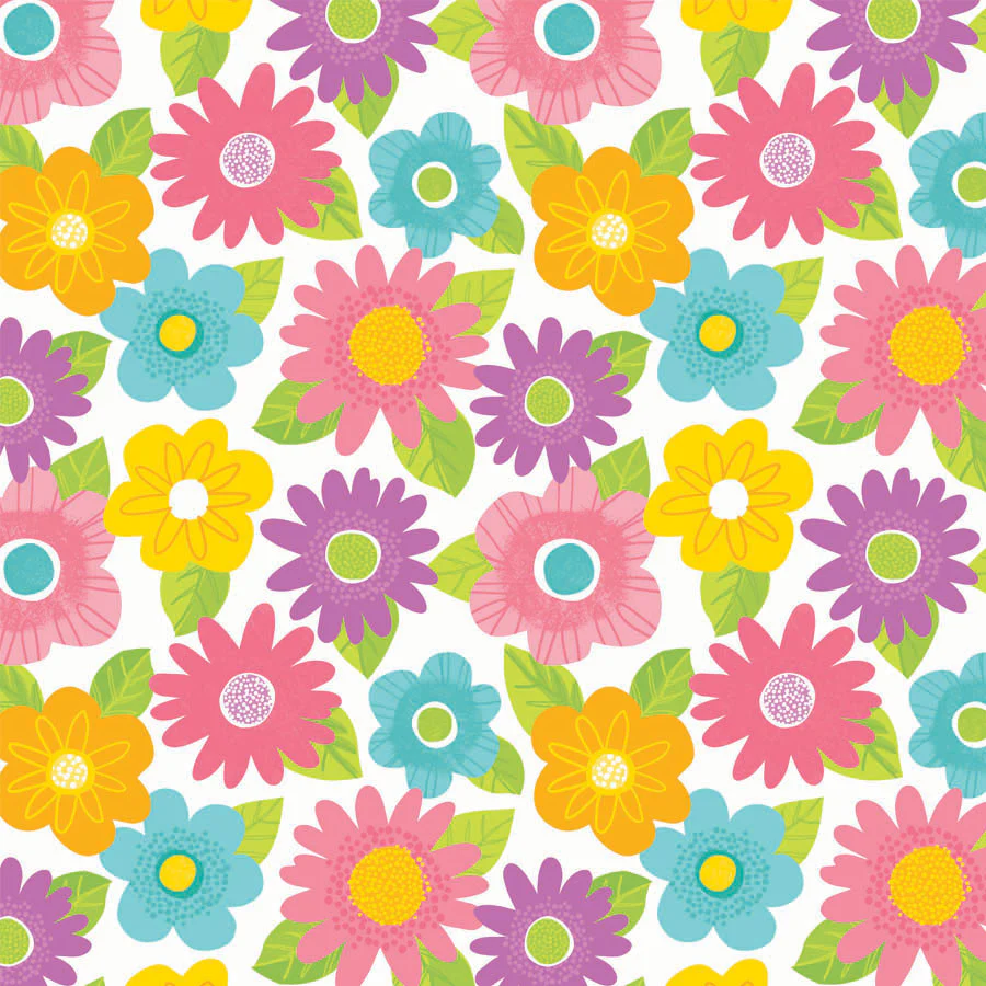 Spring Fling Gift Wrap Roll