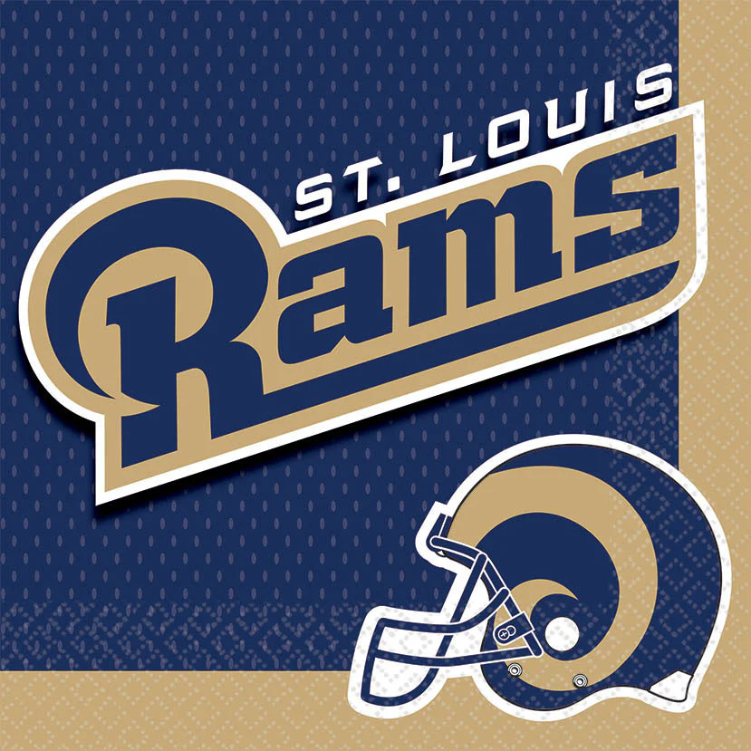 St. Louis Rams Luncheon Napkins (16ct)