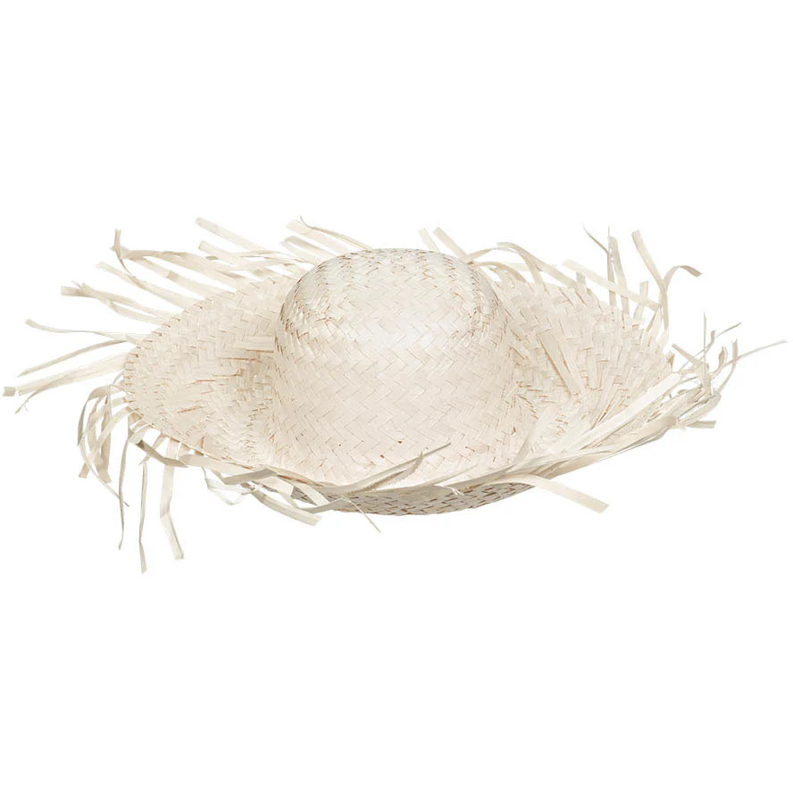Straw Beach Hat (1ct)