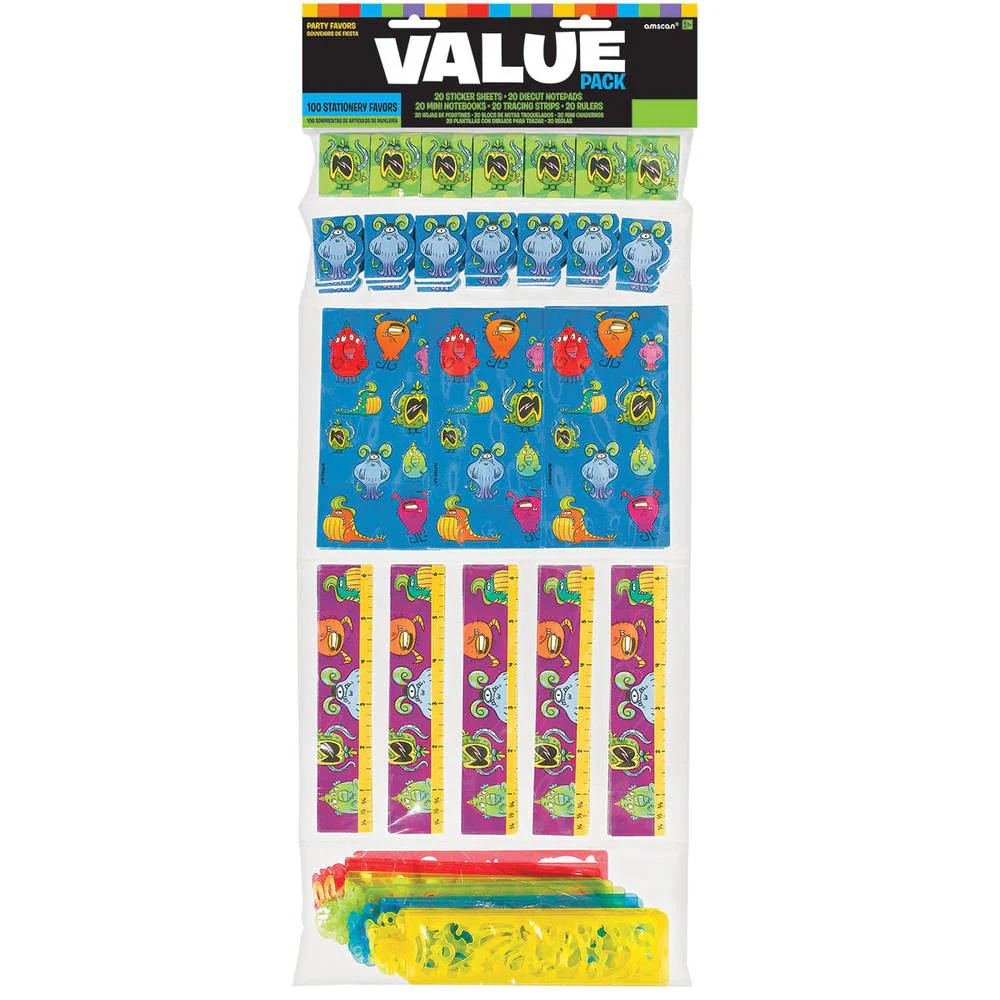 Super Mega Stationery Favor Packs (100 ct)