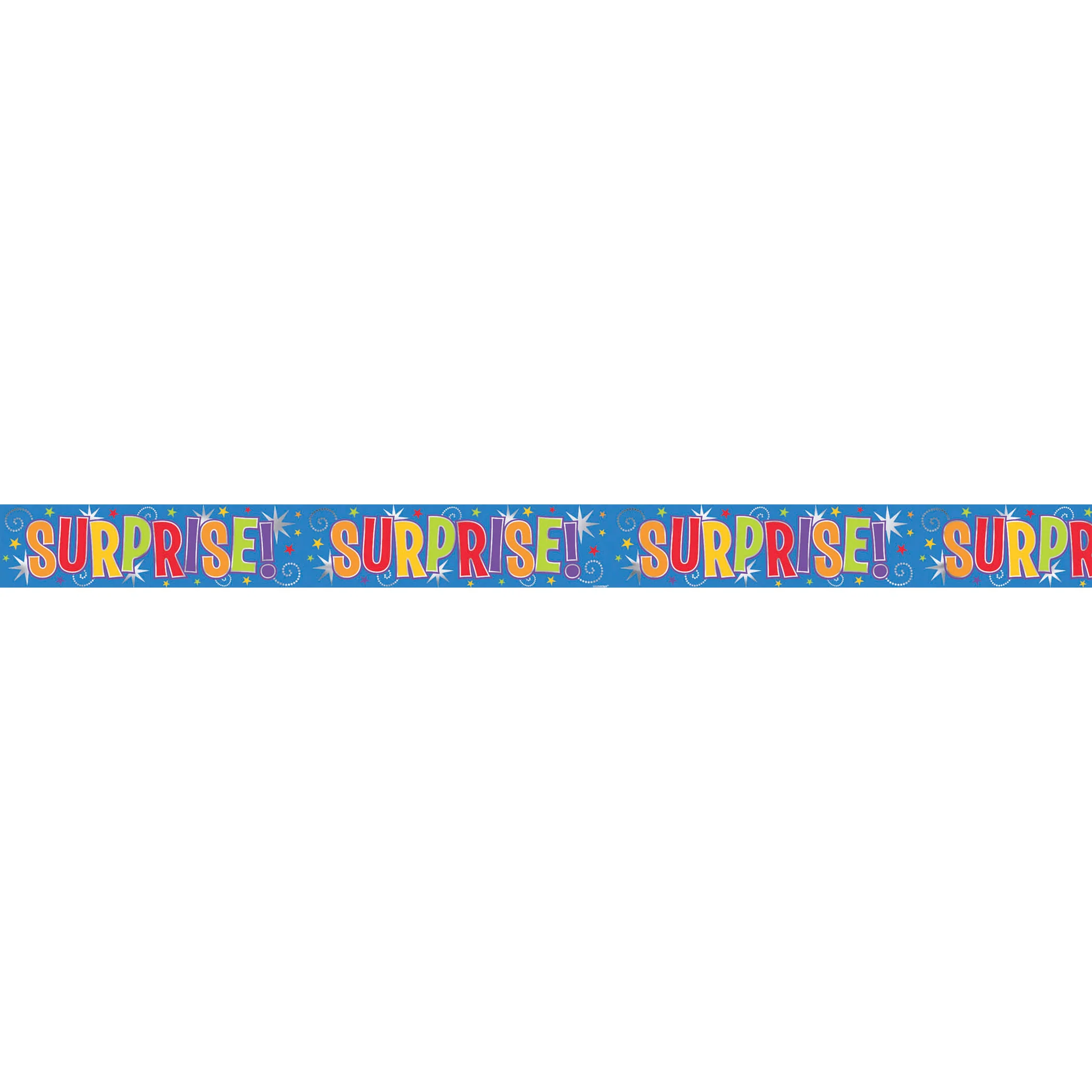 Suprise 12" Foil Banner