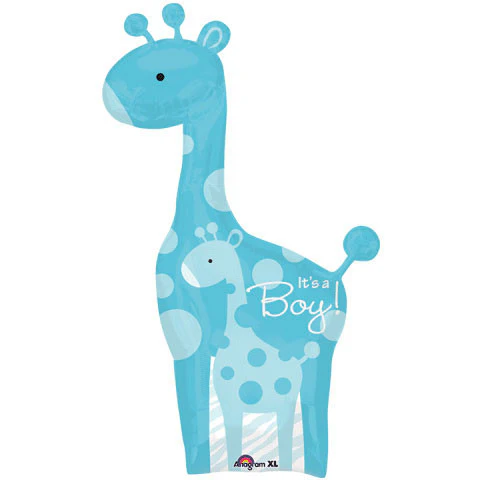 Sweet Baby Boy Giraffe Super Shape