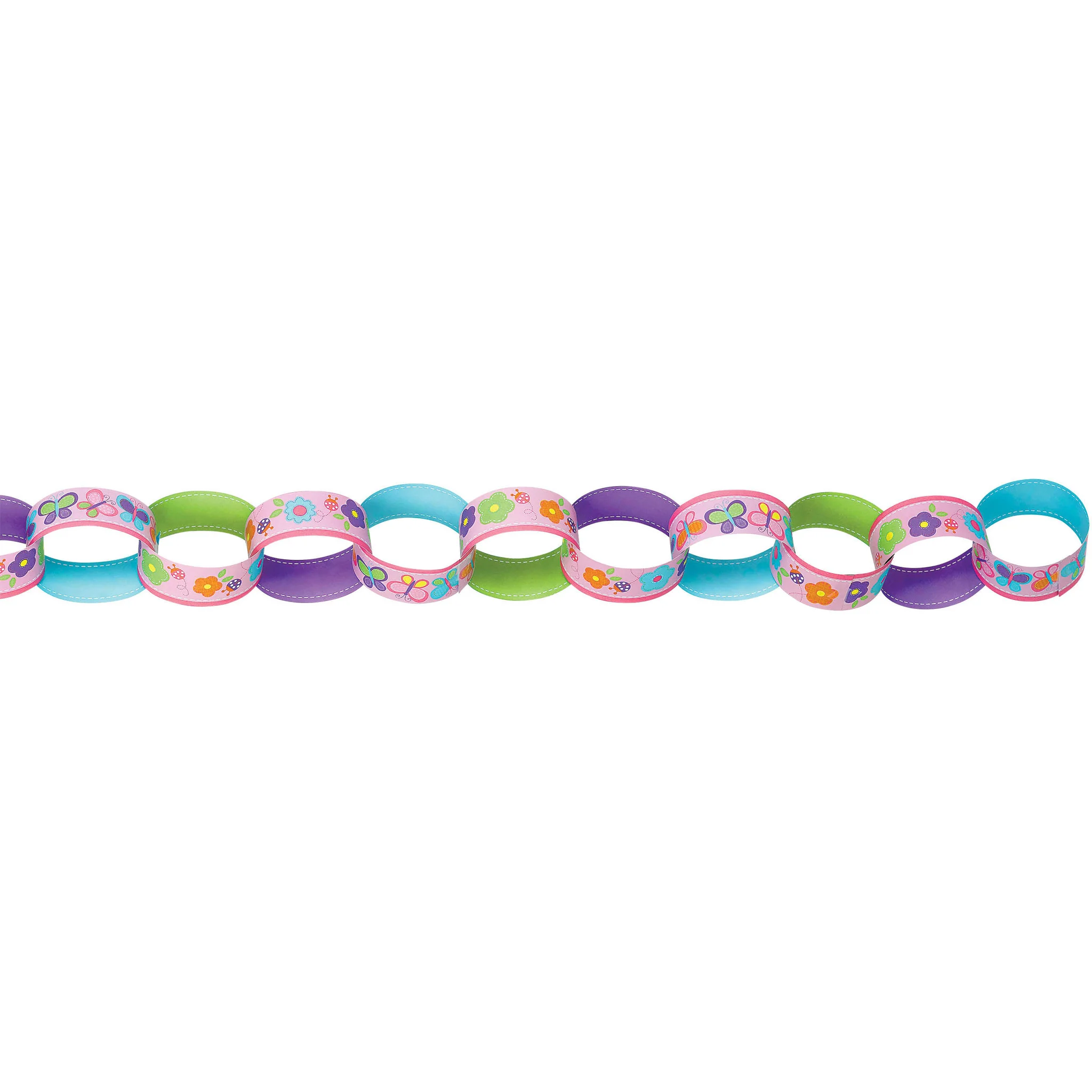 Sweet Birthday Girl Paper Chain Garland