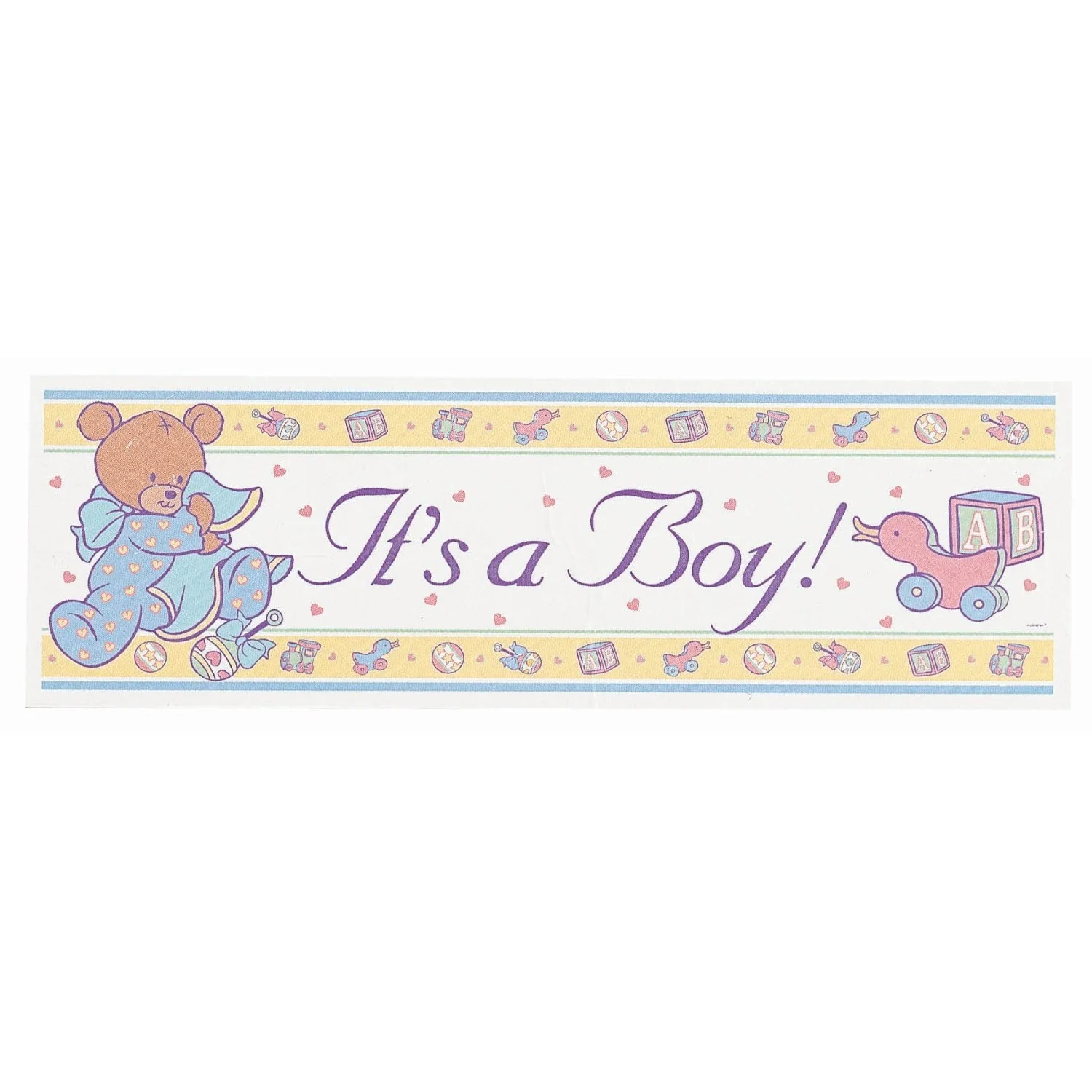 Sweet Dreams Boy Giant Party Banner