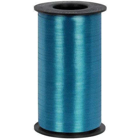 Teal Curling Ribbon