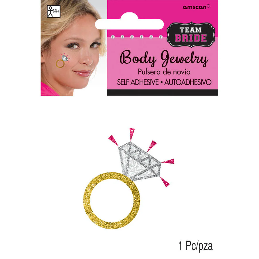 Team Bride Body Jewelry