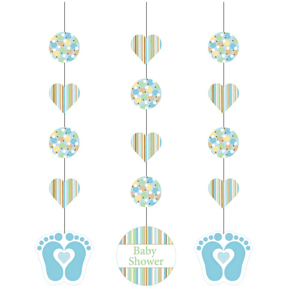 Tiny Toes - Blue Cutouts