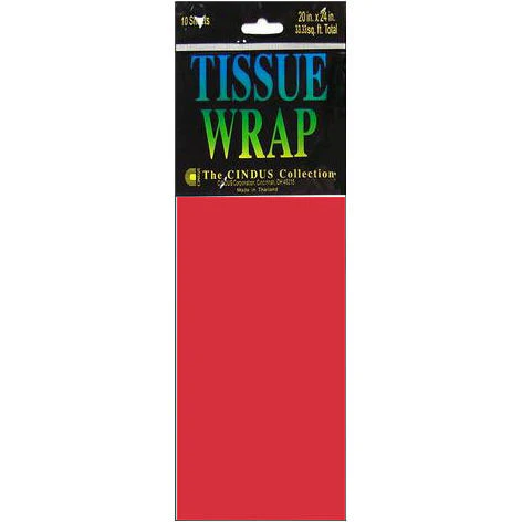 Tissue Wrap-Red 20"x 24