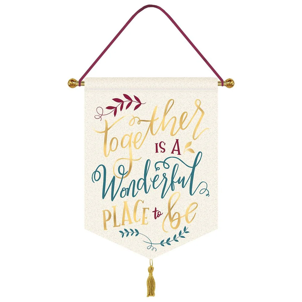 Together Is A Wonderful Place To Be Canvas Sign (1 ct)