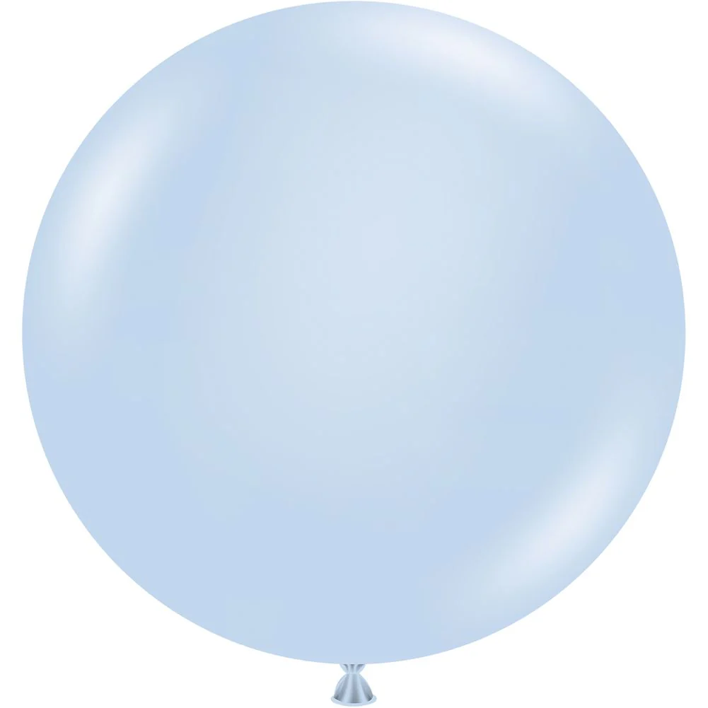 Tuftex 17" Monet Baby Blue Latex Balloons (50ct)