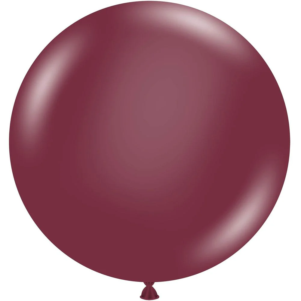 Tuftex 24" Samba Burgundy Latex Balloons (25ct)