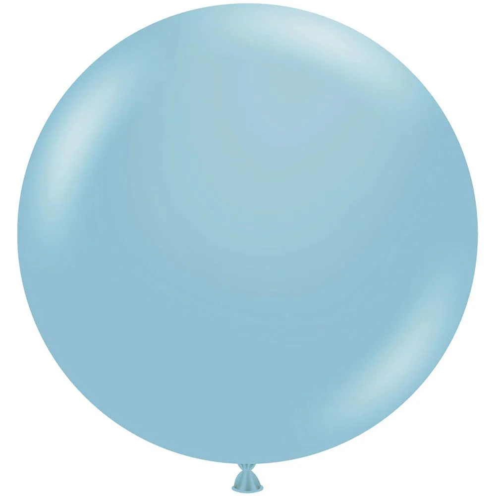 Tuftex 36" Georgia Pearl True Blue Latex Balloons (10ct)