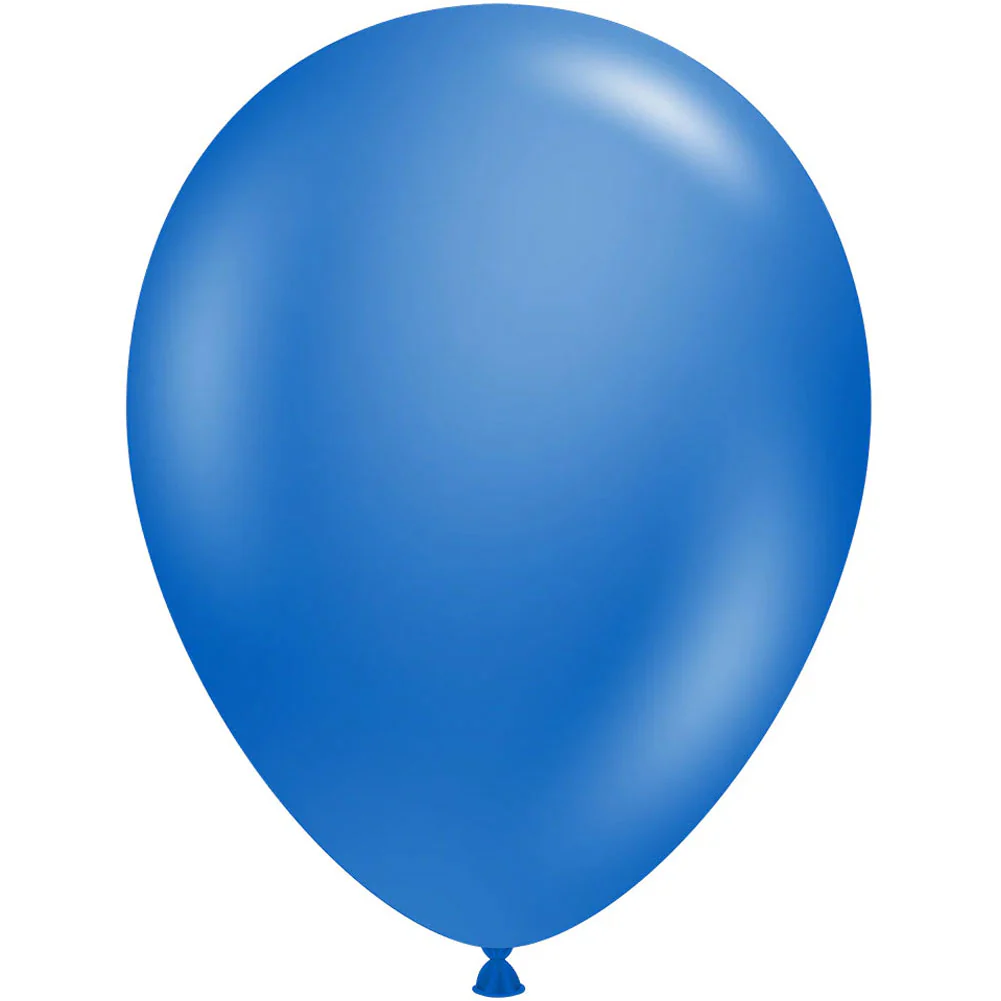 Tuftex 5" Metallic Blue Latex Balloons (50ct)