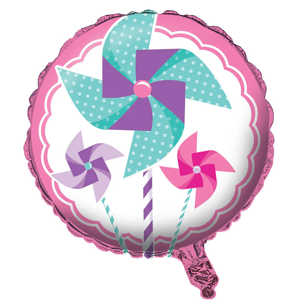 Turning One Girl 18" Foil Balloon