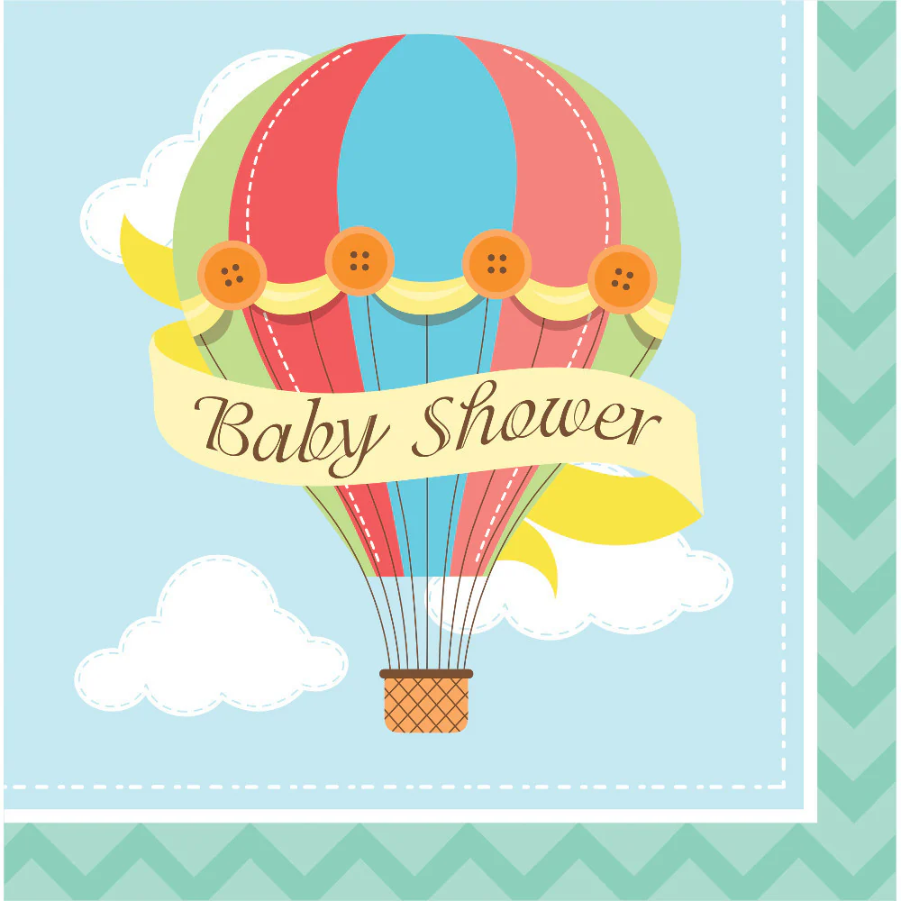Up, Up, & Away Luncheon Napkins (16ct)