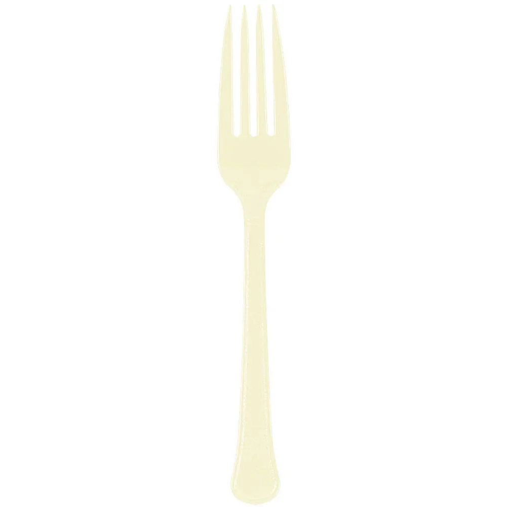 Vanilla Creme Heavy Weight Premium Fork 20 ct