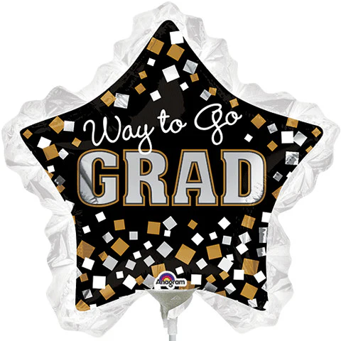 WAY TO GO GRAD STAR MINI SHAPE