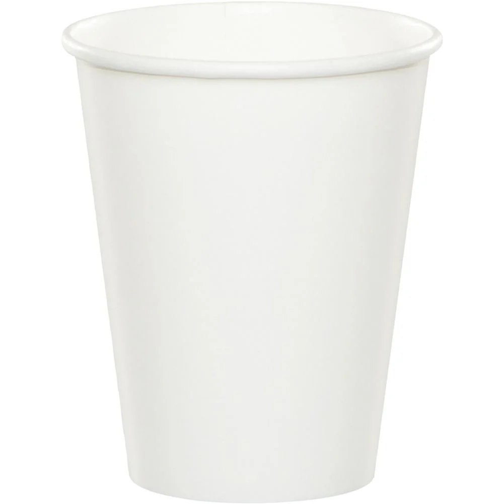 White 9oz Paper Cups