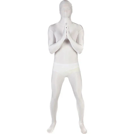 White Morphsuit Mens X-Large - Image 2