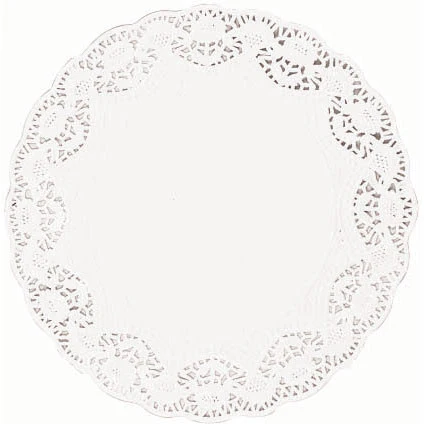 White Doiles, 4"