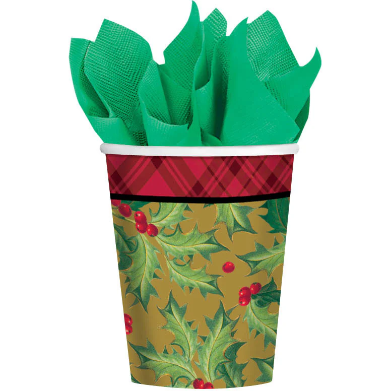 Winter Warmth 9oz Paper Cups (18ct)