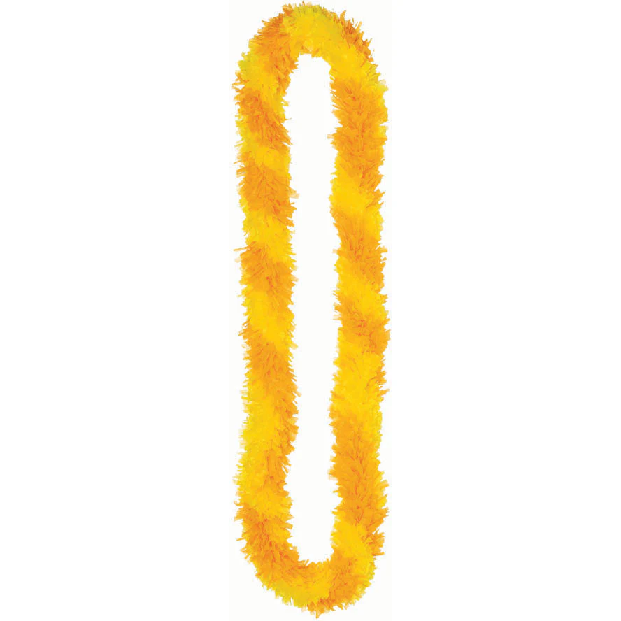Yellow Fringe Lei (1ct)