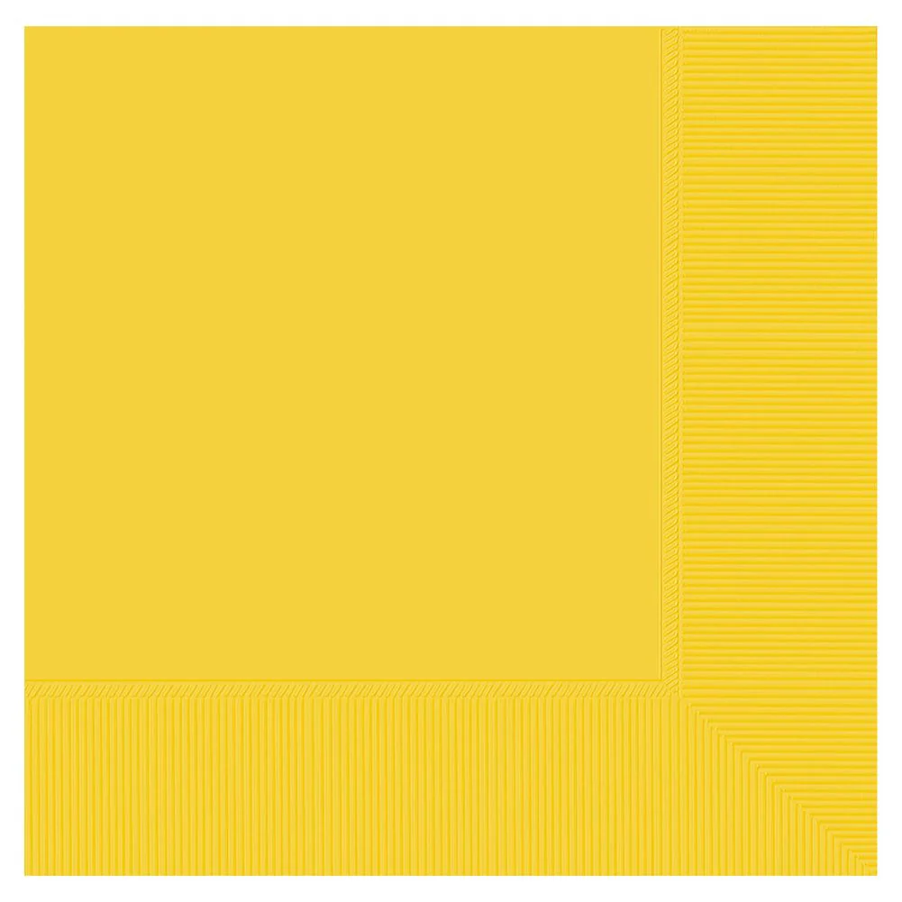 Yellow Sunshine Dinner Napkins (20ct)